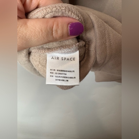 Air Space Lady X Take A Snooze Sweatshirt Dress With Cutout - Picture 4 of 5